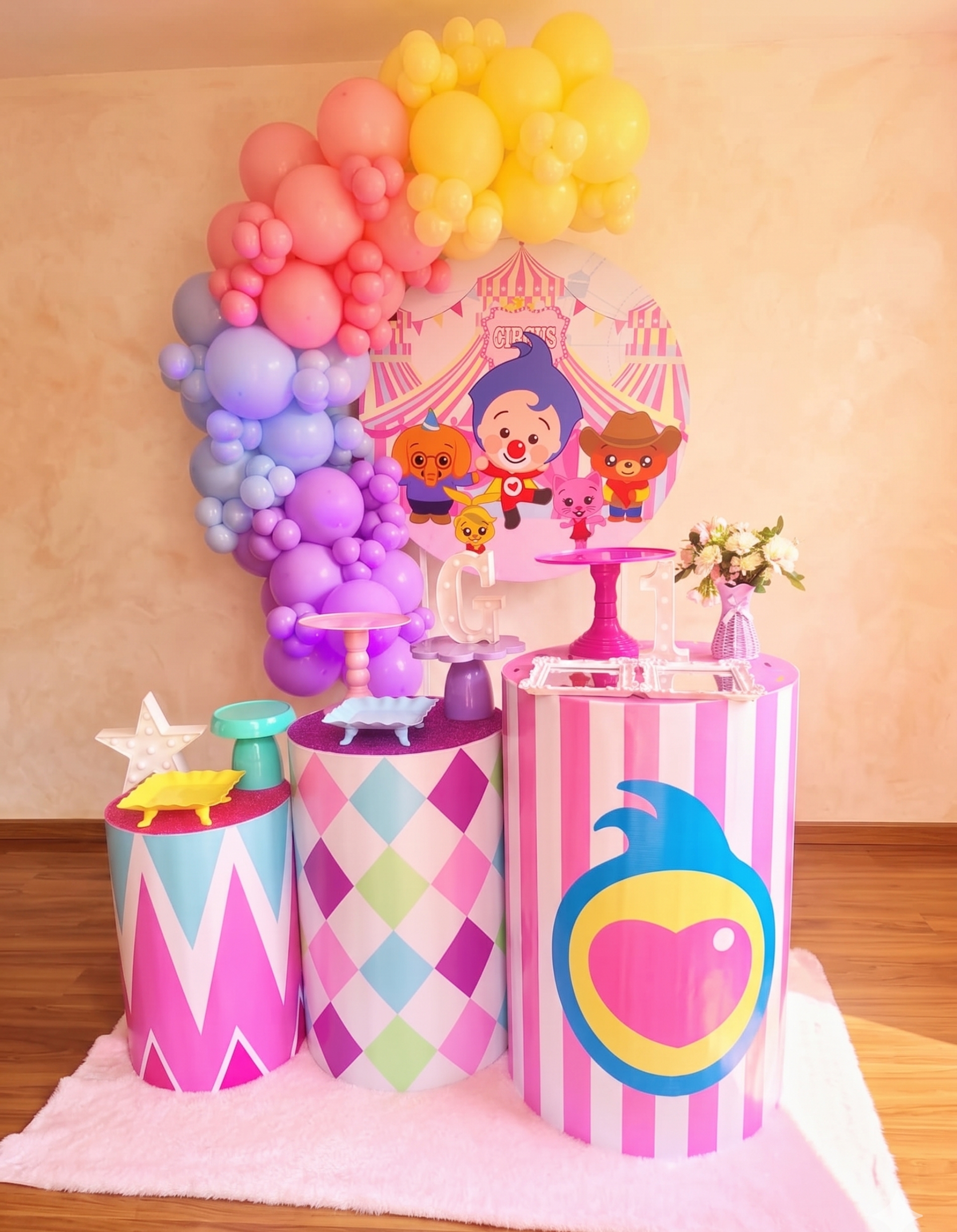 Mesa Temática Infantil Completa